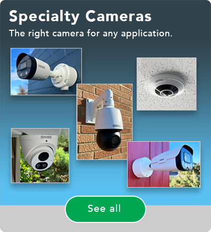 Security Cameras | PTZ, Fisheye, Bullet, & More
