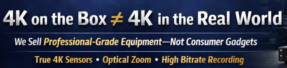 Professional security camera comparison