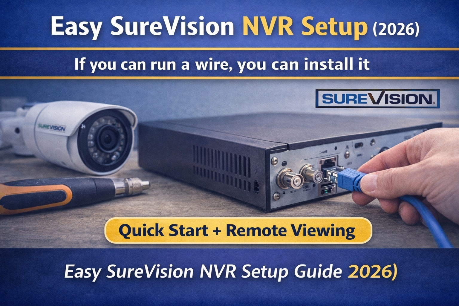 NVR Installation 