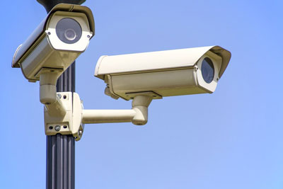 Outdoor surveillance cameras